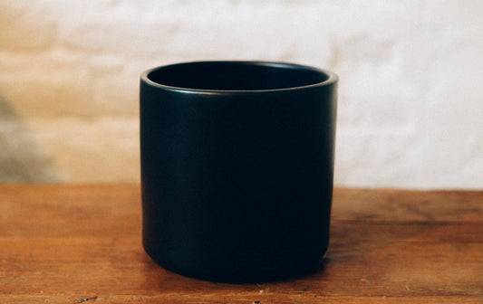 Classic Cylinder: Charcoal - 6"